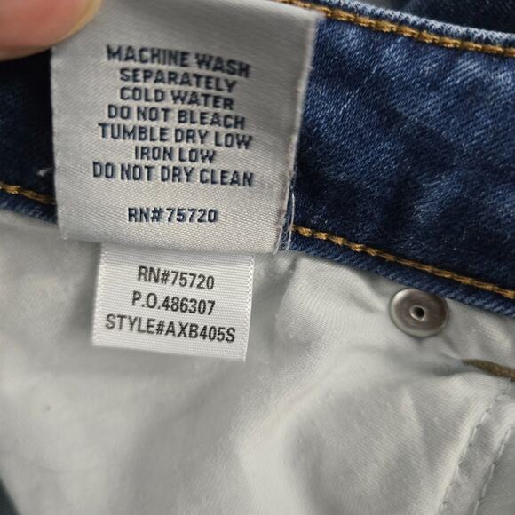 BKE Victoria universal fit mid rise bootcut jeans 28x29.5 blue denim 6299 - Picture 10 of 11